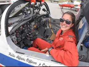 Capt. Jenn Casey, a public affairs officer with the Canadian Forces is reported to have died after a Snowbirds jet crashed into a B.C. neighbourhood.