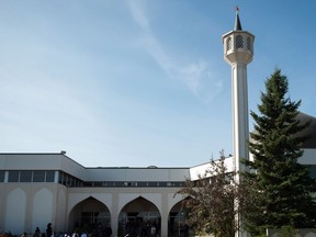 The Al Rashid mosque in Edmonton is shown on Saturday, September 22, 2012. The Al Rashid Mosque has stood in Edmonton, Alta., since 1938, but no one there today can remember ever hearing the daily call to prayer ring out over the loudspeakers.