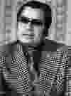 Jim Jones, the leader of the Peoples Temple cult, is seen in a file photo from 1976.