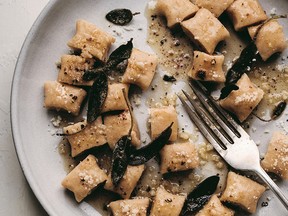 Potato gnocchi with brown butter sauce from Flour Lab