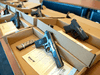 Some of the weapons confiscated during Project Platinum.