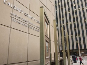 The Calgary Courts Centre in Calgary, Alta., Monday, March 11, 2019.