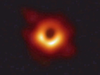 A handout photo provided by the European Southern Observatory on April 10, 2019 shows the first photograph of a black hole and its fiery halo, released by Event Horizon Telescope astronomers.