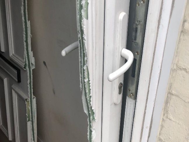 What police found was the occupant of the residence making dinner for their three-year-old daughter. / Photo: Runcorn Police, Facebook