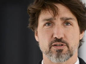 Prime Minister Justin Trudeau delivers an address to Canadians from Rideau Cottage during the COVID-19 pandemic in Ottawa on Tuesday, May 5, 2020. Gun-control advocates and the Trudeau government see a coming overhaul of the firearms classification system as key to cementing the recent federal move to ban assault-style rifles.THE CANADIAN PRESS/Sean Kilpatrick