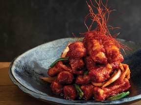 Hanjan's spicy rice cakes