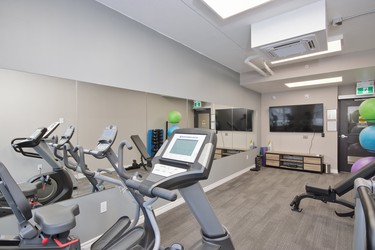 Perth Mills amenities include a fully-equipped fitness centre.