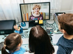 A computer can help bring families together, but it really doesn’t replace actual face-to face gatherings.