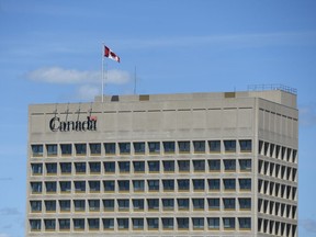 Department of National Defence building in Ottawa. July 17, 2016.