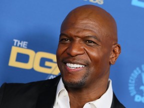 U.S. actor Terry Crews arrives for the 72nd Annual Directors Guild of America Awards at the Ritz Carlton Hotel in Los Angeles on January 25, 2020.