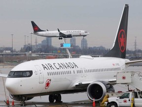 Air Canada announced Tuesday that is discontinuing service on 30 domestic routes.