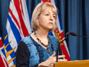 B.C. chief provincial health officer Dr. Bonnie Henry provides an update on COVID-19 in April.