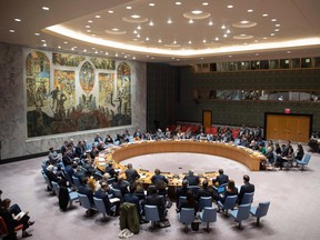 The United Nations Security Council meets in 2019.