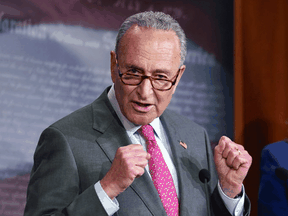 Senate Minority Leader Chuck Schumer, a Democrat, is seeking to “eliminate harmful dairy trade practices” by Canada.