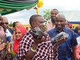 Fifty-two-year-old Sainiu Laizer was working in a mine in northern Tanzania when he came across two massive tanzanite gemstones.