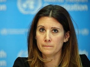 Remarks by Maria Van Kerkhove, a technical lead for the World Health Organization, at a press conference Monday revived controversy over coronavirus transmission routes.