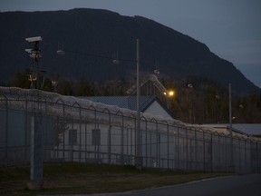 The Mission Correctional Institution in Mission, B.C. is pictured Tuesday, April 14, 2020. Federal prison chaplains say the spiritual needs of inmates have become an unnecessary casualty of the COVID-19 pandemic at a time when offenders are feeling particularly vulnerable and alone.
