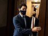 Prime Minister Justin Trudeau arrives for a meeting of the Special Committee on the COVID-19 Pandemic in the House of Commons, June 17, 2020.