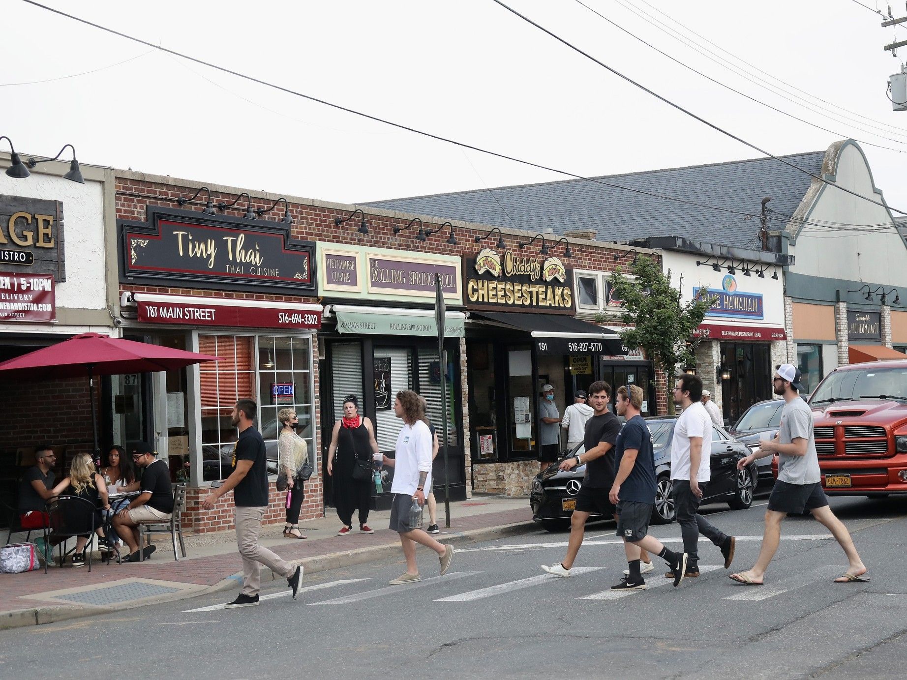  restaurants on long island were permitted to open for outside service today as the region entered phase ii of new york state’s plan to return to normalcy after closings were mandated due to the coronavirus pandemic.