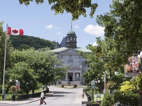 McGill University campus is seen Tuesday, June 21, 2016 in Montreal. The Indigenous student who led the fight to convince McGill University to drop the 'Redmen' name for its men's varsity sports teams has been named one of the school's valedictorians.