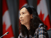 Chief Public Health Officer Dr. Theresa Tam takes part in a press conference on the COVID-19 pandemic at Parliament Hill in Ottawa, June 15, 2020.