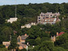 A view of some homes on Summit Circle in Westmount.