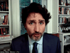 Prime Minister Justin Trudeau testifies via video conference before the House of Commons finance committee on Thursday, July 30, 2020.