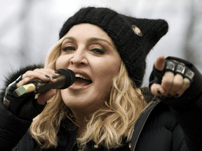 Madonna, seen here performing in 2017, has a history of controversial comments about COVID-19.