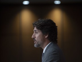 Prime Minister Justin Trudeau speaks during a news conference on July 8, in Ottawa.