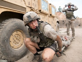 Caleb Landry Jones as Specialist Ty Carter in The Outpost.