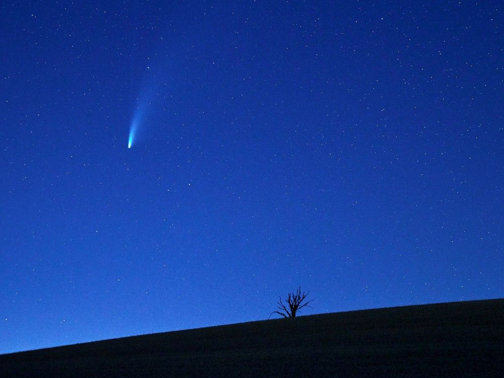 Comet Neowise, two meteor showers and the ISS Skywatching