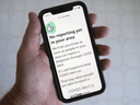 COVID Alert, a Canadian smartphone app released Friday July 31, 2020 is meant to warn users if they've been in close contact with someone who tests positive for COVID-19.