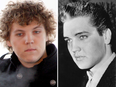 Benjamin Keough, left, bore an uncanny resemblance to his grandfather Elvis Presley.
