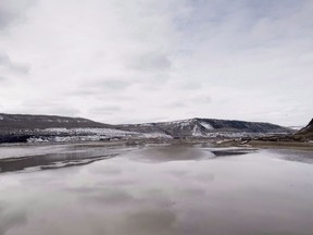 British Columbia's massive Site C hydroelectric dam project has been hit hard by the COVID-19 pandemic and now faces construction delays and rising costs. The Site C Dam location is seen along the Peace River in Fort St. John, B.C., Tuesday, April 18, 2017.