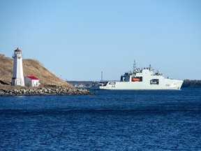 HMCS Harry DeWolf in Halifax