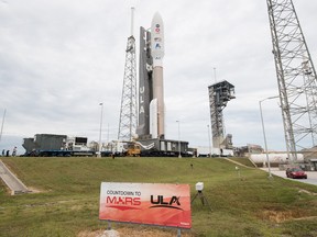 NASA’s Mars 2020 Perseverance rover is nestled in the nose of an Atlas V rocket, scheduled for liftoff July 30.