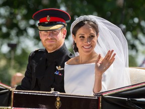 The wedding of Prince Harry and Meghan Markle at Windsor Castle.