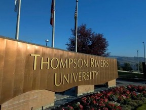British Columbia's Thompson Rivers University is facing criticism for suspending an economics professor over of a Facebook post.