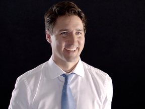 A screenshot from the campaign-style ad.