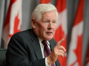 Bob Rae attends a press conference regarding his appointment as the next ambassador to the United Nations, on Parliament Hill in Ottawa on July 6.