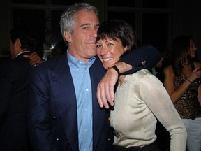 Jeffrey Epstein and Ghislaine Maxwell attend de Grisogono Sponsors The 2005 Wall Street Concert Series Benefitting Wall Street Rising.