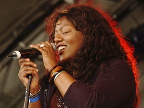 Singer Denise Johnson, known for her work with musical acts such as Primal Scream, New Order and A Certain Ratio, died in July aged 56. More than 100 mourners lined the street in Manchester this week to pay tribute to the star.