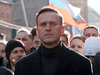 Russian opposition politician Alexei Navalny takes part in a rally to mark the 5th anniversary of opposition politician Boris Nemtsov’s murder and to protest against proposed amendments to the country’s constitution, in Moscow, Russia, February 29, 2020.