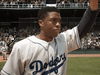 Chadwick Boseman in his breakthrough role as Jackie Robinson in the film 42.