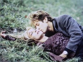 Deborah Kara Unger and James Spader in Crash.