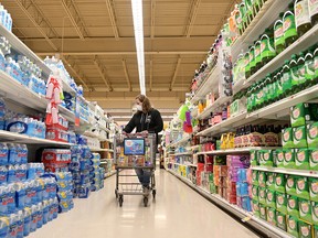 Grocery shopping during COVID-19