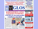 The front of the March 25 edition of Glos Polski, with the story headlined “Coronavirus, or fake pandemic.”