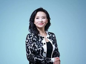 Cheng Lei, the Australian anchor for China's government-run English news channel CGTN.