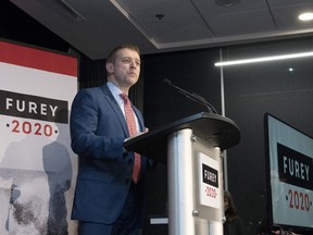 Dr. Andrew Furey officially enters the race to replace Dwight Ball as leader of the provincial Liberal party and Premier of Newfoundland and Labrador in St. John’s on Tuesday March 3, 2020.