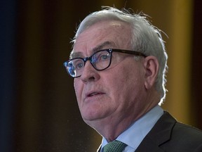 Kevin Vickers announces his intention to run for the leadership of the New Brunswick Liberals, in Miramichi, N.B. on Friday, March 15, 2019. Liberal Leader Kevin Vickers says, if he's elected premier, he'll partner with the federal government on the production of small modular nuclear reactors in New Brunswick.